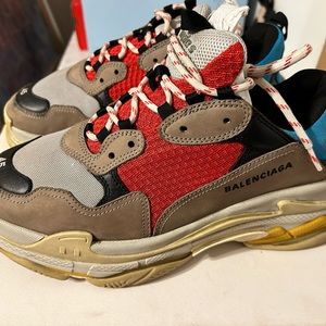 Balenciaga Triple S sneakers.